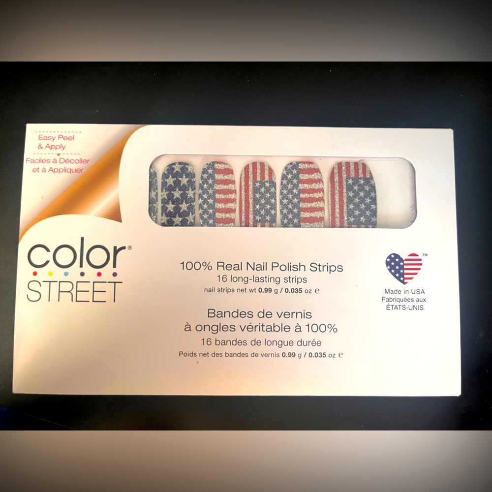 Flagtime Gal Color Street Color Nail Strips